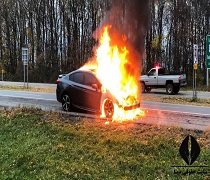 آتش سوزی عمدی خودرو و مجازات آن